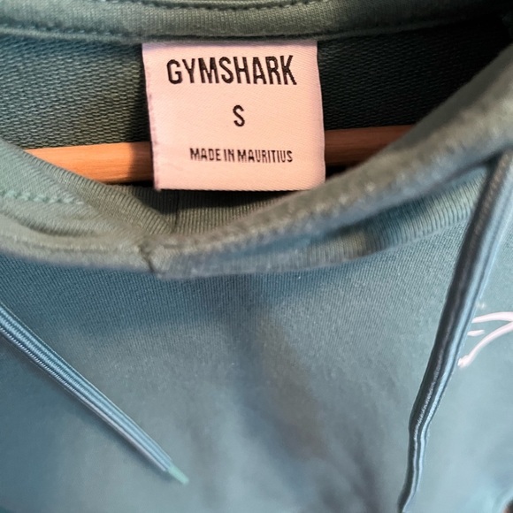 Green Gymshark Women's Cropped Hoodie - Picture 10 of 11